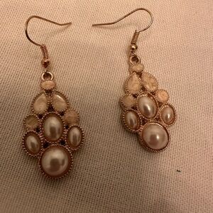 Elegant Pearl Drop Earrings